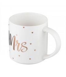 ARDESTO Чашка Mrs, 280мл, фарфор, белый