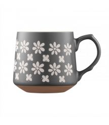 ARDESTO Чашка Ilda, 500мл, керамика, серый