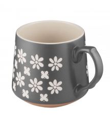 ARDESTO Чашка Ilda, 500мл, керамика, серый