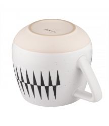 ARDESTO Чашка Auro, 440мл, керамика, белый