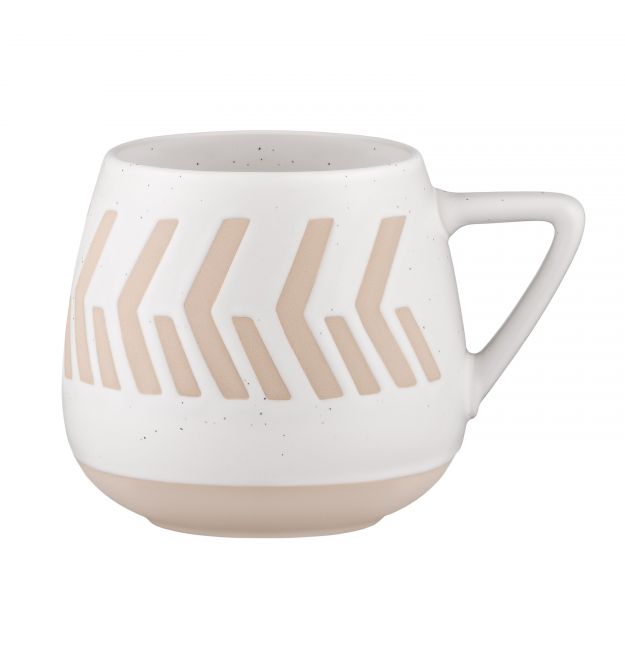 ARDESTO Чашка Auro, 440мл, керамика, белый