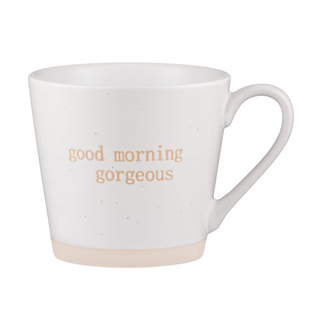 ARDESTO Чашка Good Morning, 370мл, керамика, белый