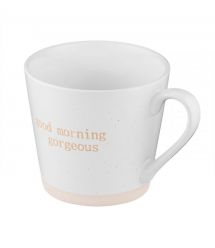 ARDESTO Чашка Good Morning, 370мл, керамика, белый