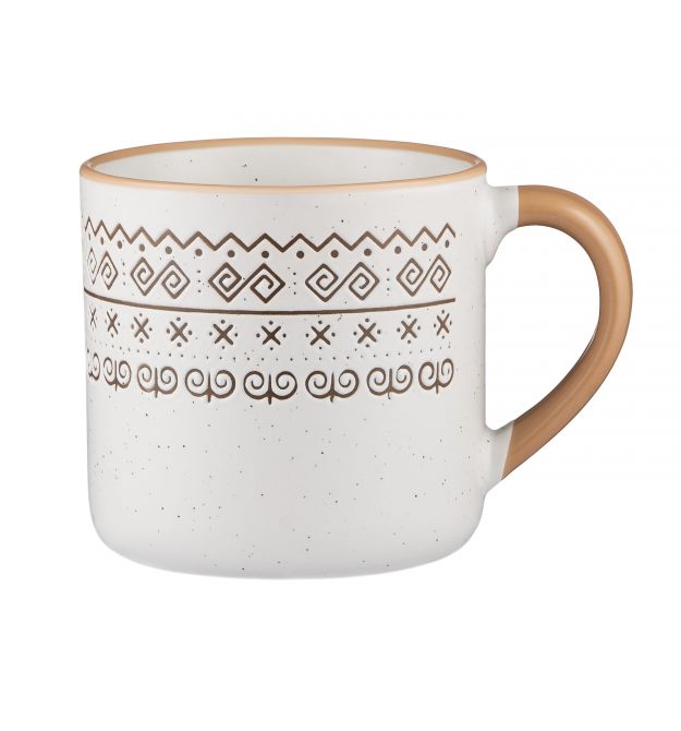 ARDESTO Чашка Ettore, 380мл, керамика, белый