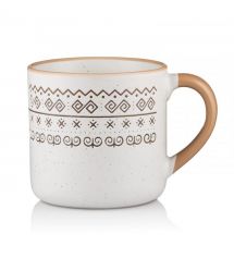 ARDESTO Чашка Ettore, 380мл, керамика, белый