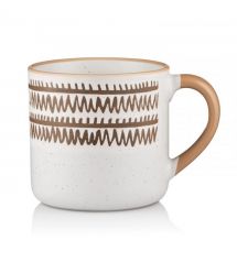 ARDESTO Чашка Ettore, 380мл, керамика, белый