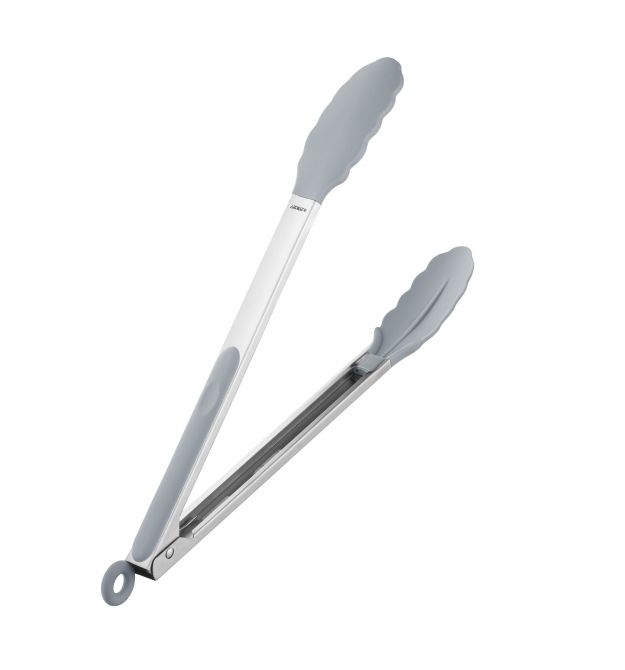 ARDESTO Щипці кухонні Ardesto Midori, 35см, силікон, нержавіюча сталь, сірий