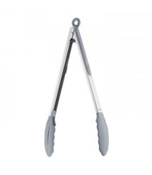 ARDESTO Щипці кухонні Ardesto Midori, 35см, силікон, нержавіюча сталь, сірий