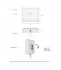 TP-Link Точка доступа EAP650 D120 OUTDOOR AX3000, 1xGE LAN, PoE, Passive PoE
