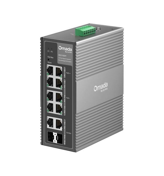 TP-Link Промышленный коммутатор IES206GPP 46xGE (PoE), 120W, 1xGE/SFP, 1xSFP WebSmart