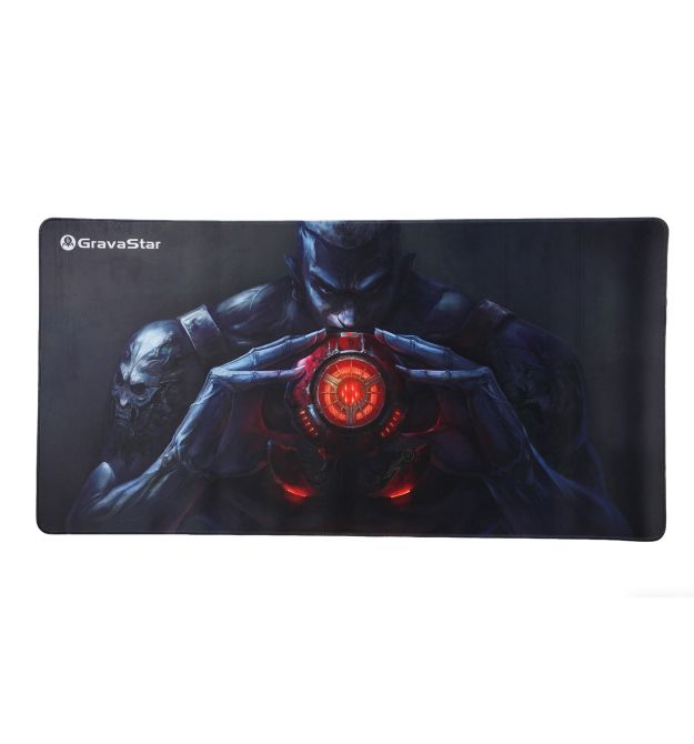 GravaStar Игровая поверхность WARRIOR, XL (900х450х3мм), черный