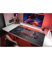 GravaStar Игровая поверхность WARRIOR, XL (900х450х3мм), черный