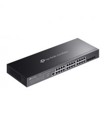 TP-Link Коммутатор SG3428X-M2 24x2.5GE, 4xSFP+, Керований L2
