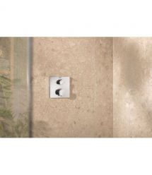 Grohe Grohe QuickFix Precision concealed shower system with Vitalio Rain Mono 310 Cube, chrome