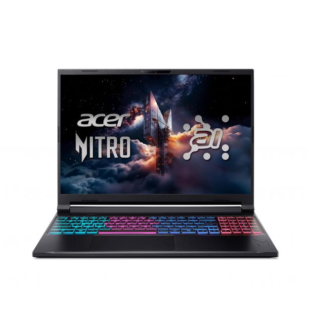 Acer Ноутбук Acer Nitro V 16S ANV16S-61 16" WQXGA IPS, AMD R9-365, 32GB, F1TB, NVD5070-8, Win11P, чорний