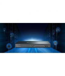 TP-Link Коммутатор SG3210XHP-M2 8x2.5GE (8xPoE), 2x10GE SFP+, 240Вт, Керований L2