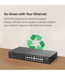 TP-Link Коммутатор LS1016G 16xGE, Неуправляемый