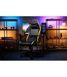 2E Gaming Кресло OGAMA II RGB, ПУ кожа, 3D-Armrests, чёрный