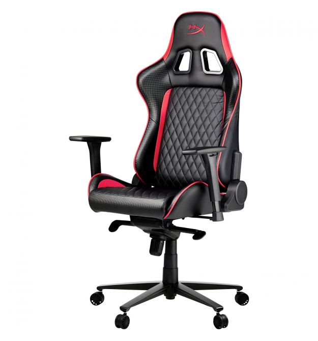 HyperX Кресло BLAST, ПУ кожа, 3D-Armrests, черно-красный