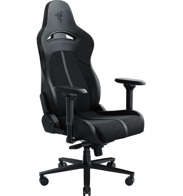Razer Кресло Enki ПУ кожа, 4D-Armrests, чёрный