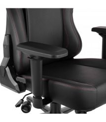 2E Gaming Кресло BASAN II, ПУ кожа, 4D-Armrests, чёрно-красный