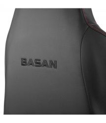 2E Gaming Кресло BASAN II, ПУ кожа, 4D-Armrests, чёрно-красный