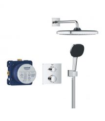 Grohe Grohe QuickFix Precision concealed shower system with Vitalio Comfort 250, chrome