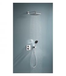 Grohe Grohe QuickFix Precision concealed shower system with Vitalio Comfort 250, chrome