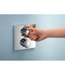 Grohe Grohe QuickFix Precision concealed shower system with Vitalio Comfort 250, chrome