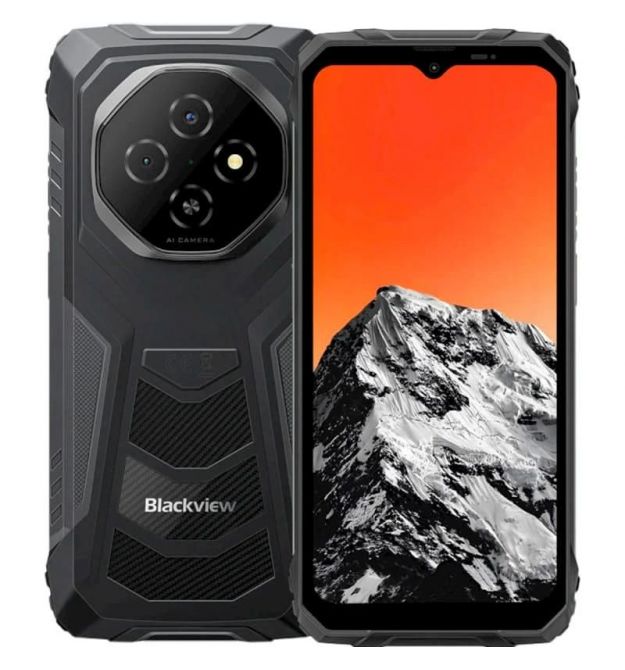 Blackview Смартфон FORT 1 6.56" 6/256ГБ, 2SIM, 10000мА•ч, черный UA