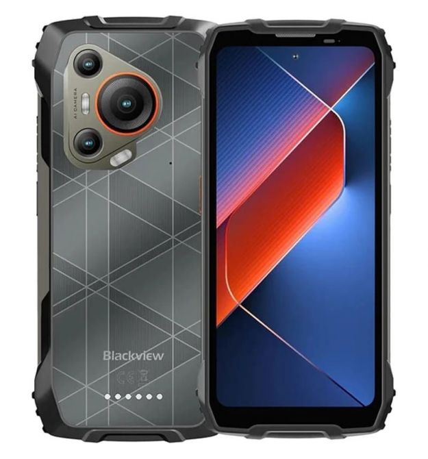 Blackview Смартфон BL7000 5G, 6.78" 8/256ГБ, 2SIM, 7500мА•ч, черный UA (з ночным видением)