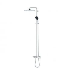 Grohe Grohe QuickFix Vitalio Comfort 250 shower system with thermostatic bath mixer, spout length - 169mm, overhead shower, show