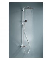 Grohe Grohe QuickFix Vitalio Comfort 250 shower system with thermostatic bath mixer, spout length - 169mm, overhead shower, show