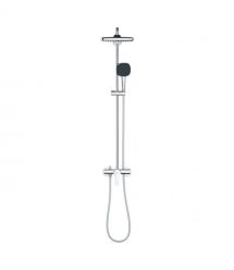 Grohe Grohe QuickFix Vitalio Comfort 250 shower system with single-lever shower mixer, overhead shower, shower head, mounting -