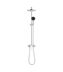 Grohe Grohe Vitalio Start System 250 shower system with single-lever shower mixer, overhead shower, shower head, mounting - on a
