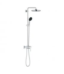 Grohe Grohe Vitalio Start System 250 shower system with single-lever shower mixer, overhead shower, shower head, mounting - on a