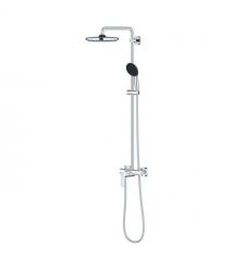Grohe Grohe Vitalio Start System 250 shower system with single-lever shower mixer, overhead shower, shower head, mounting - on a