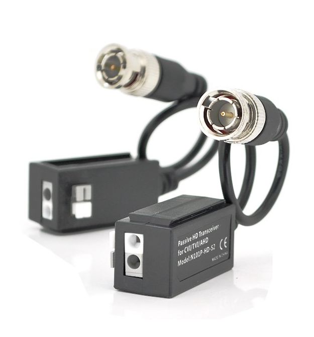 Пассивный приемопередатчик видеосигнала N101P-HD-S2 AHD / CVI / TVI, 720P / 1080P - 400 / 200 метров, цена за пару
