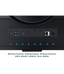 Samsung Монітор Samsung 32" S32DG700E HDMI, DP, USB, Bluetooth, IPS, 3840x2160, 144Hz, 1ms, G-Sync Compatible