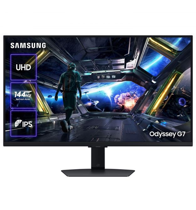 Samsung Монитор 32" S32DG700E HDMI, DP, USB, Bluetooth, IPS, 3840x2160, 144Hz, 1ms, G-Sync Compatible