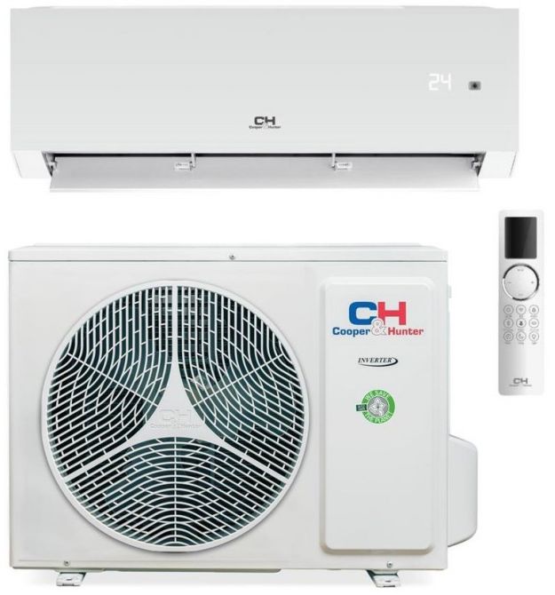 Cooper&Hunter Кондиціонер Cooper&Hunter Nature 70м2 інвертор 24000BTU 7.1кВт A++/A+++ -25°С Wi-Fi R32 білий