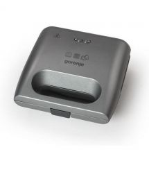 Gorenje Міні-гриль Gorenje 700Вт, алюміній, 1 пластина-гриль , корпус-пластик+метал, сірий