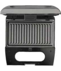 Gorenje Міні-гриль Gorenje 700Вт, алюміній, 1 пластина-гриль , корпус-пластик+метал, сірий