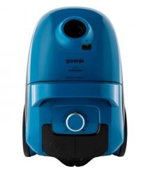 Gorenje Пилосос Gorenje мішковий, 750Вт, конт пил -3л, HEPA, телескоп трубка, синій