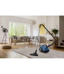 Gorenje Пилосос Gorenje мішковий, 750Вт, конт пил -3л, HEPA, телескоп трубка, синій