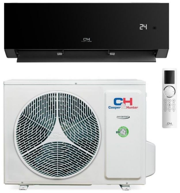 Cooper&Hunter Кондиціонер Cooper&Hunter Nature 35м2 інвертор 12000BTU 3.51кВт A+++/A+++ -25°С Wi-Fi R32 чорний