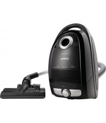Gorenje Пилосос Gorenje мішковий, 800Вт, конт пил -3л, HEPA, телескоп трубка, чорний