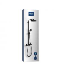 Grohe Grohe Vitalio Start System 250 shower system with thermostatic shower mixer, overhead shower, shower head, wall-mounted, m