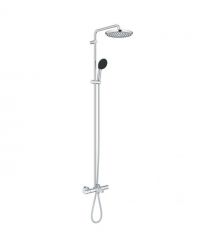 Grohe Grohe QuickFix Vitalio Start System 250 shower system with thermostatic bath mixer, spout length - 169mm, overhead shower,