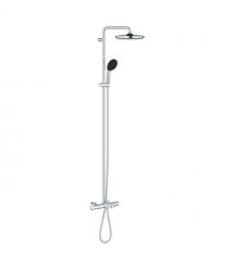 Grohe Grohe QuickFix Vitalio Start System 250 shower system with thermostatic bath mixer, spout length - 169mm, overhead shower,